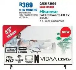 OK Furniture Hisense Full HD Smart LED TV offer