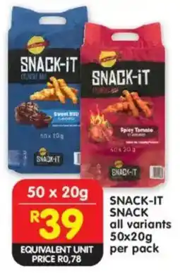 Shoprite Snack-it snack all variants offer