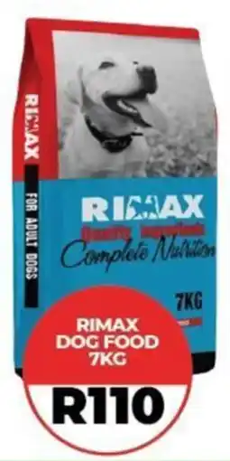 1UP Rimax dog food offer