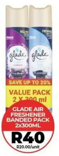 1UP Glade air freshener banded pack offer