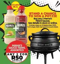 1UP Mama's sauce assorted offer