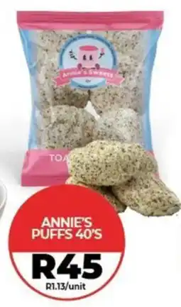 1UP Annie's puffs offer