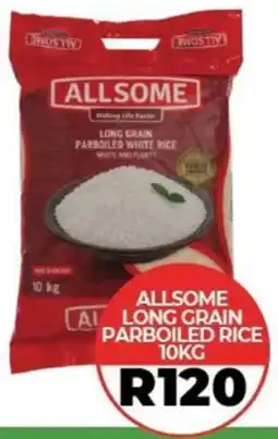 1UP Allsome long grain parboiled rice offer