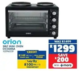 Russells Orion mini oven offer