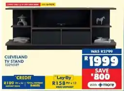 Russells Cleveland tv stand offer