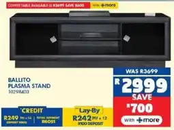 Russells Ballito plasma stand offer
