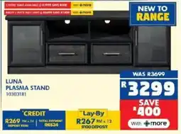 Russells Luna plasma stand offer