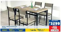Russells Aron 5 piece dinette set offer