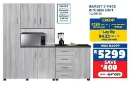Russells Ramsey 2 piece kitchen unit offer