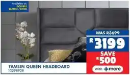 Russells Tamsin queen headboard offer