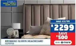 Russells Brisbane queen headboard offer