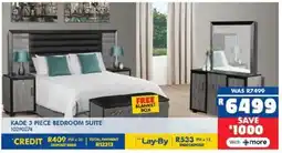 Russells Kade 3 piece bedroom suite offer