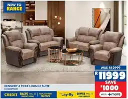 Russells Kennedy 4 piece lounge suite offer
