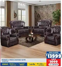 Russells Roman 4 piece lounge suite offer