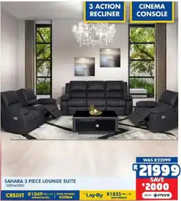 Russells Sahara 3 piece lounge suite offer