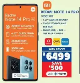Russells Redmi Note 14 Pro offer