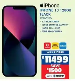 Russells iPhone 13 128GB Black offer