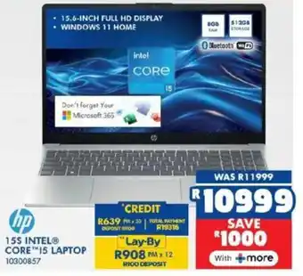 Russells Hp 15s intel core i5 laptop offer