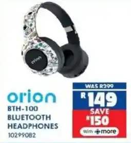 Russells Orion BTH-100 Bluetooth Headphones offer