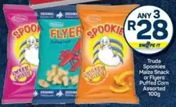 Pick n Pay Truda Spookies Maize Snack or Flyers Puffed Corn Assorted offer
