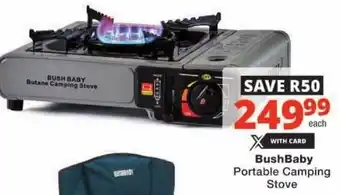 Checkers BushBaby Portable Camping Stove offer