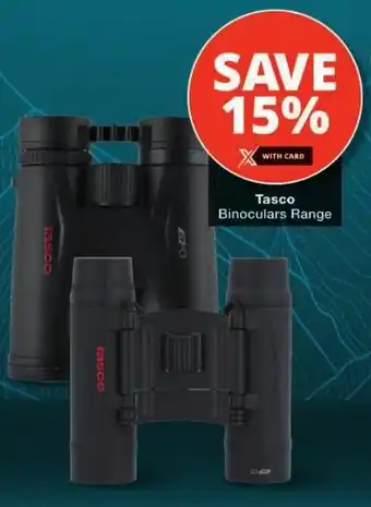 Checkers Tasco Binoculars Range offer