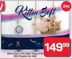 Pick n Pay Hypermarket Kitten Soft 2 Ply Toilet Tissue offer