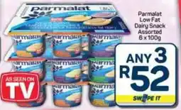 Pick n Pay Hypermarket Parmalat Low Fat Dairy Snack Assorted offer
