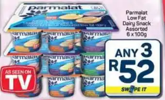 Pick n Pay Hypermarket Parmalat Low Fat Dairy Snack Assorted offer