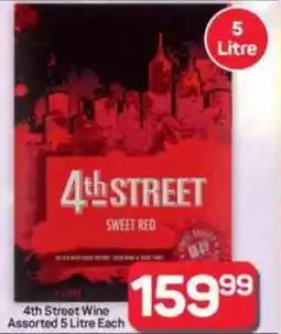 Pick n Pay Hypermarket 4th Street Wine Assorted offer