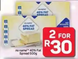 Pick n Pay Hypermarket no name 40% Fat Spread offer