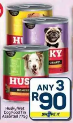 Pick n Pay Hypermarket Husky Wet Dog Food Tin Assorted offer
