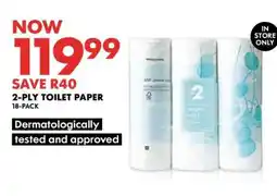 Woolworths 2-Ply Toilet Paper 18-Pack offer
