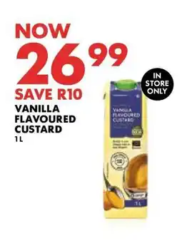 Woolworths Vanilla Flavoured Custard offer