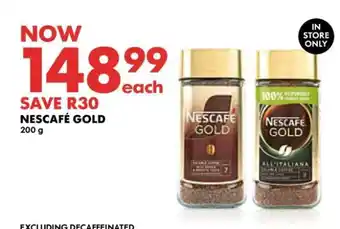 Woolworths NESCAFÉ GOLD offer