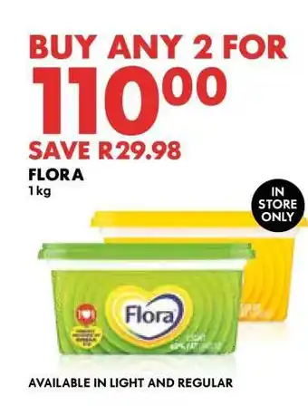 Woolworths FLORA offer