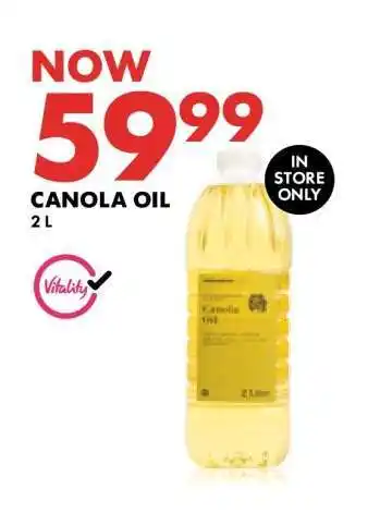 Woolworths Canola Oil offer