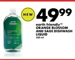 Woolworths earth friendly ORANGE BLOSSOM AND SAGE DISHWASH LIQUID offer