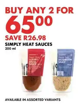 Woolworths Simply Heat Sauces offer