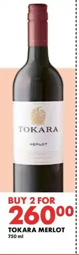 Woolworths TOKARA MERLOT offer