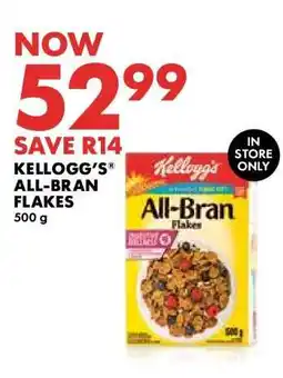 Woolworths Kellogg's All Bran Flakes offer