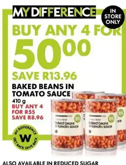 Woolworths Baked Beans in Tomato Sauce offer