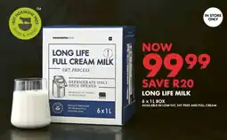 Woolworths Long Life Milk offer