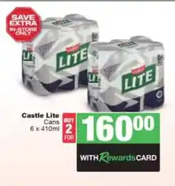 Spar Tops Castle Lite offer
