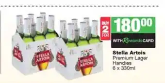 Spar Tops STELLA ARTOIS offer