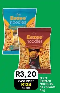 Shoprite EEZEE INSTANT NOODLES all variants 65g offer