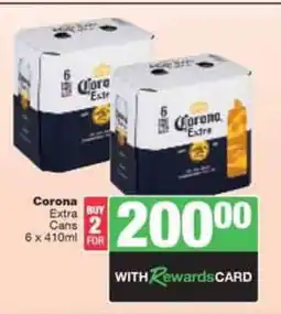 Spar Tops Corona Extra Cans offer