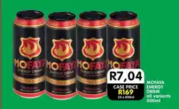 Shoprite MOFAYA ENERGY DRINK all variants 500ml offer