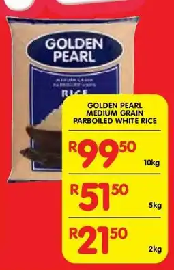 Shoprite GOLDEN PEARL MEDIUM GRAIN PARBOILED WHITE RICE offer