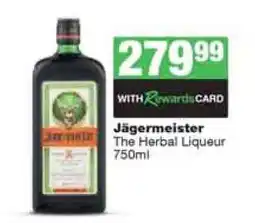 Spar Tops Jagermeister offer